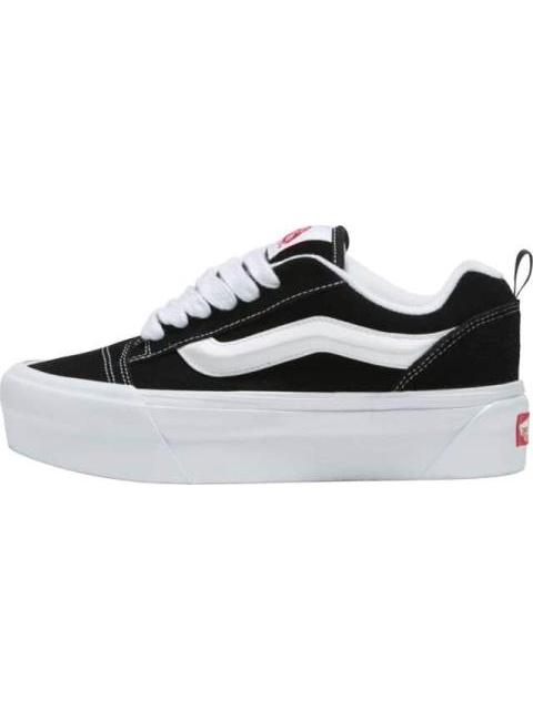TENIS SKATE UA KNU STACK BLANCO/NEGRO VANS LATINO - Imagen 5