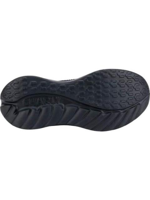 TENIS SLIP ON CON AGUJETA ORLANDO NEGRO CHARLY - Imagen 4