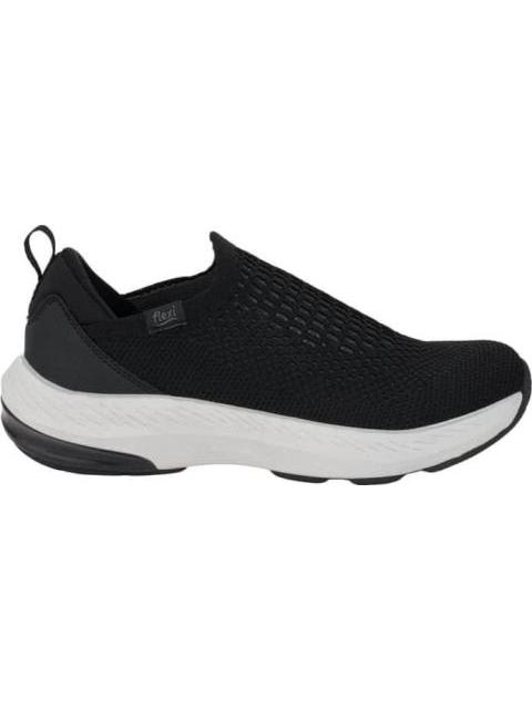 TENIS SLIP ON NEGRO FLEXI