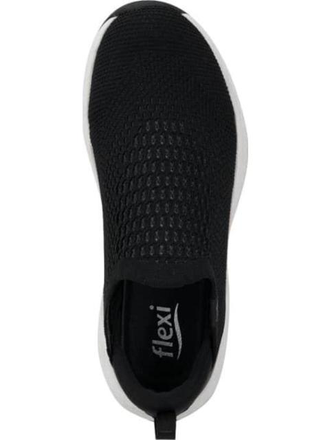TENIS SLIP ON NEGRO FLEXI - Imagen 3