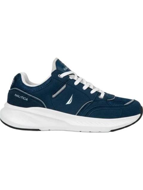 TENIS SPORT CHUNKY GAMUZA DETALLE TALON AZUL MARINO NAUTICA