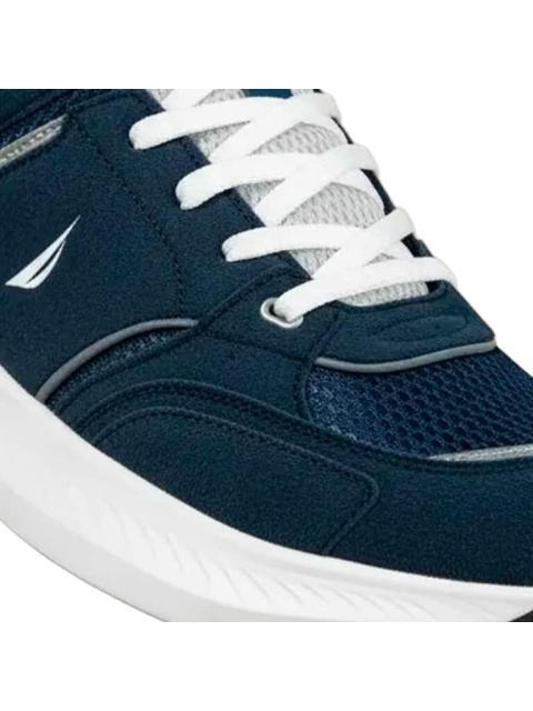TENIS SPORT CHUNKY GAMUZA DETALLE TALON AZUL MARINO NAUTICA - Imagen 6