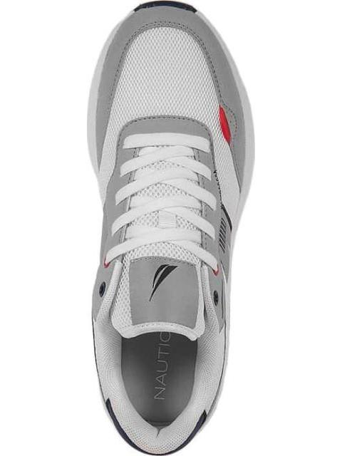 TENIS SPORT CONFORT FRANJAS TRICOLOR BLANCO NAUTICA - Imagen 3