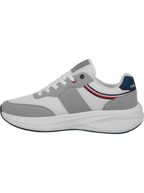 TENIS SPORT CONFORT FRANJAS TRICOLOR BLANCO NAUTICA - Imagen 5
