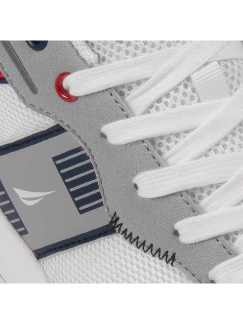 TENIS SPORT CONFORT FRANJAS TRICOLOR BLANCO NAUTICA - Imagen 6