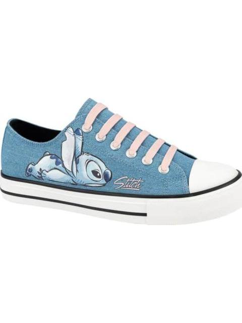 TENIS CASUAL STITCH AZUL MEZCLILLA DISNEY - Imagen 2