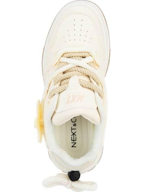 TENIS ESTRELLA BEIGE NEXT CO - Imagen 3