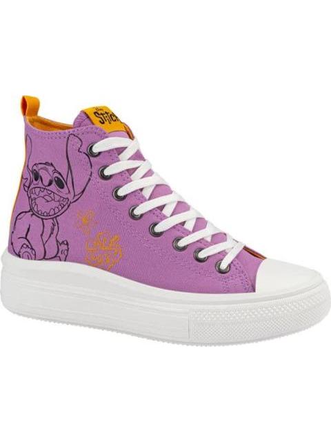 TENIS CASUAL STITCH MORADO DISNEY - Imagen 2