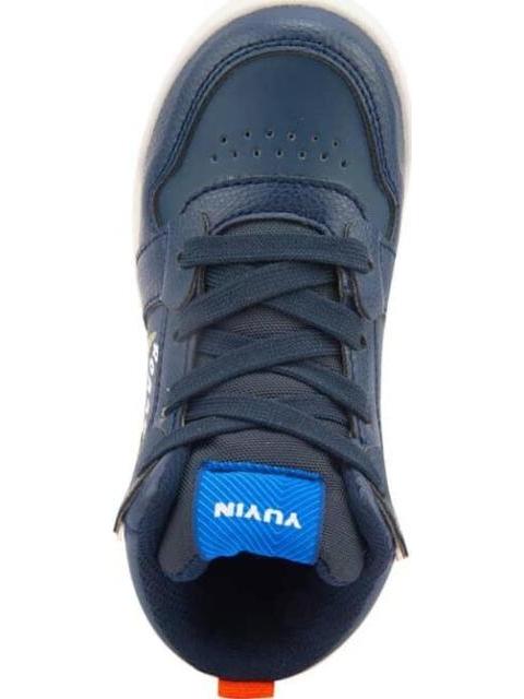 TENIS URBANO CASUAL BOTA AZUL MARINO YU YIN - Imagen 3