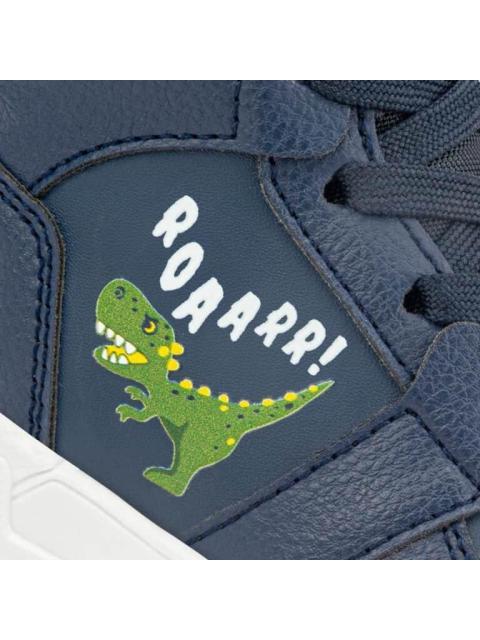 TENIS URBANO CASUAL BOTA AZUL MARINO YU YIN - Imagen 6