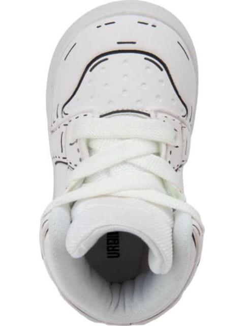 TENIS URBANO CASUAL BOTA BLANCO URBAN SHOES - Imagen 3