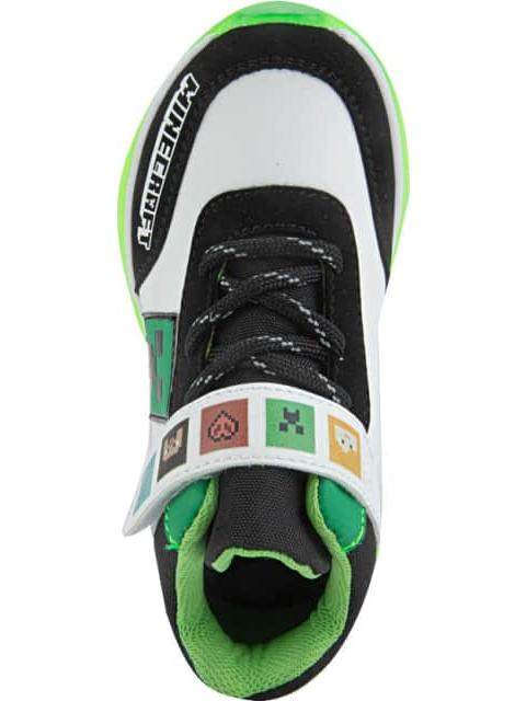 TENIS URBANO CASUAL BOTA CONTACTEL AGUJETA MINECRAFT NEGRO MINECRAFT - Imagen 3