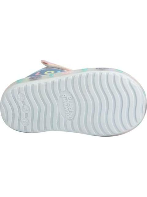 TENIS URBANO CASUAL BOTA CONTACTEL LUCES ESTRELLA AZUL MEZCLILLA BUBBLE GUMMERS - Imagen 4
