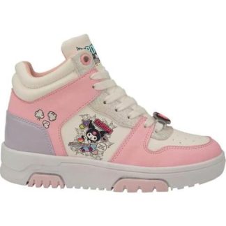 TENIS URBANO CASUAL BOTA KUROMI ROSA KUROMI