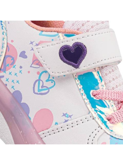 TENIS URBANO CASUAL BOTA LUCES BLANCO URBAN SHOES - Imagen 6