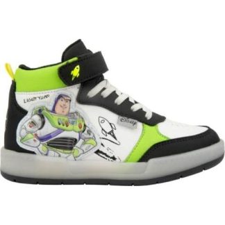 TENIS URBANO CASUAL BUZZ LIGHTYEAR LUCES BLANCO/NEGRO BUZZ LIGHTYEAR