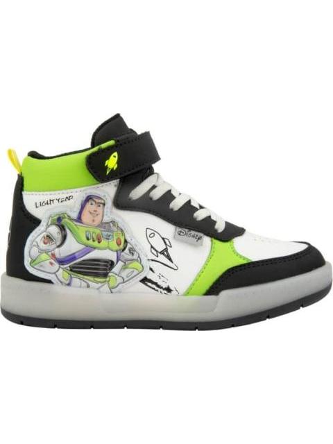 TENIS URBANO CASUAL BUZZ LIGHTYEAR LUCES BLANCO/NEGRO BUZZ LIGHTYEAR
