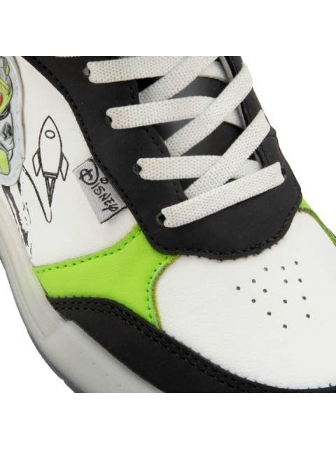 TENIS URBANO CASUAL BUZZ LIGHTYEAR LUCES BLANCO/NEGRO BUZZ LIGHTYEAR - Imagen 6
