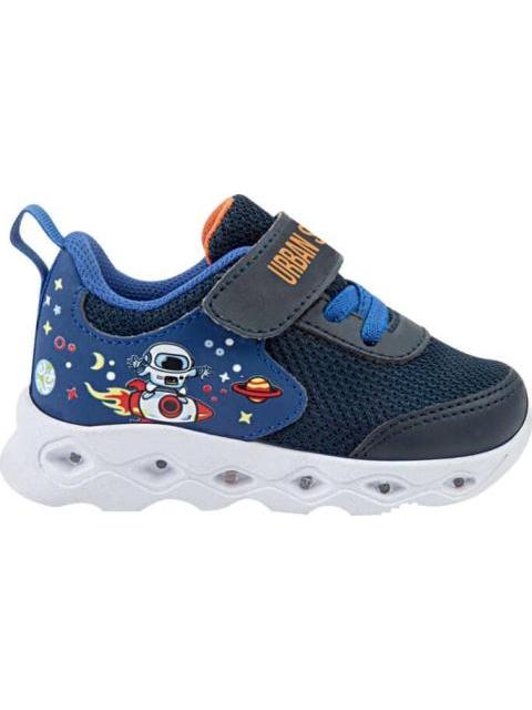 TENIS URBANO CASUAL CHOCLO CONTACTEL AZUL MARINO URBAN SHOES