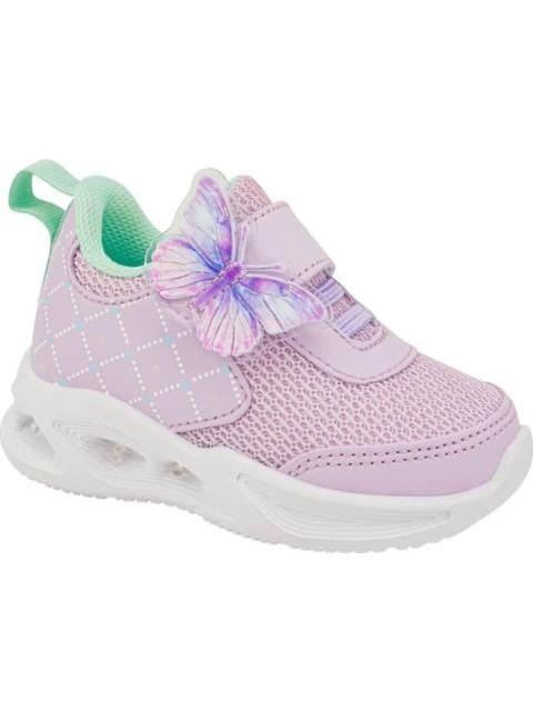 TENIS URBANO CASUAL CHOCLO LUCES LILA URBAN SHOES - Imagen 2