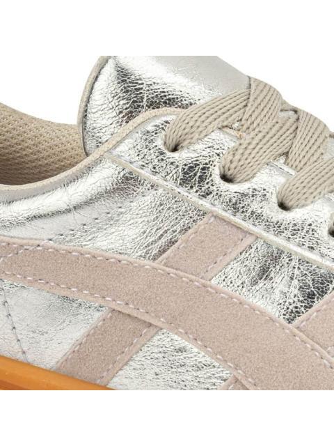 TENIS URBANO CASUAL CHOCLO METALICO PLATA URBAN SHOES - Imagen 6