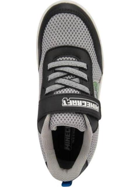 TENIS URBANO CASUAL CHOCLO MINECRAFT LUCES GRIS MINECRAFT - Imagen 3