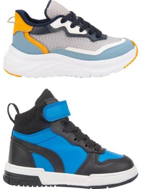 TENIS URBANO CASUAL KIT 2 PARES MULTICOLOR URBAN SHOES
