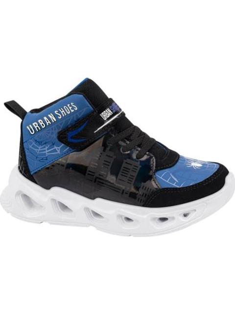 TENIS URBANO CASUAL LUCES NEGRO URBAN SHOES - Imagen 2