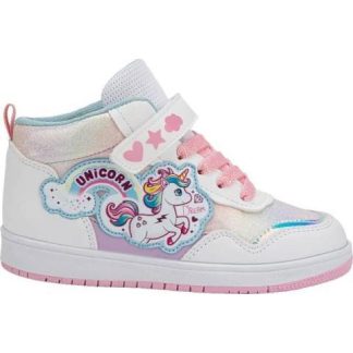 TENIS URBANO CASUAL PARCHE UNICORNIO BLANCO URBAN SHOES
