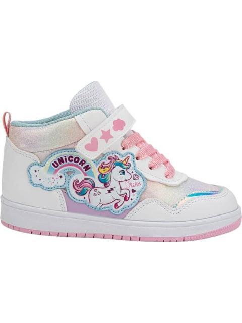 TENIS URBANO CASUAL PARCHE UNICORNIO BLANCO URBAN SHOES