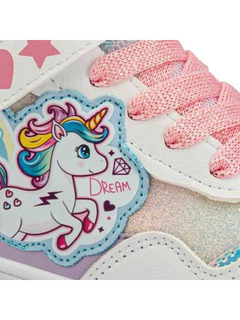 TENIS URBANO CASUAL PARCHE UNICORNIO BLANCO URBAN SHOES - Imagen 6