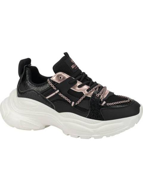 TENIS URBANO TENIS URBANO NEGRO BELINDA PEREGRIN - Imagen 2