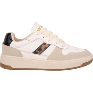 TENIS URBANO CLASICO FRANJA CHEETA BEIGE NEXT CO