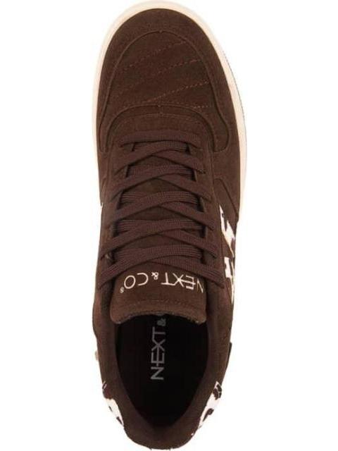 TENIS URBANO CLASICO FRANJAS VACA CAFE NEXT CO - Imagen 3