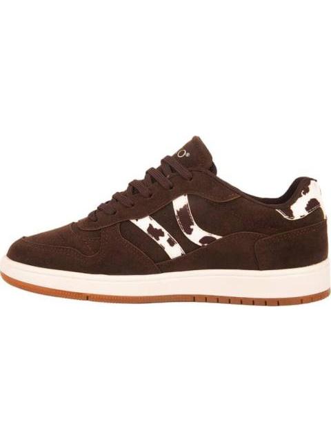 TENIS URBANO CLASICO FRANJAS VACA CAFE NEXT CO - Imagen 5