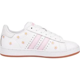 TENIS URBANO FLORES SKATE COLEGIAL BLANCO URBAN SHOES