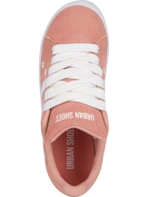 TENIS URBANO FLORES SKATE COLEGIAL ROSA URBAN SHOES - Imagen 3