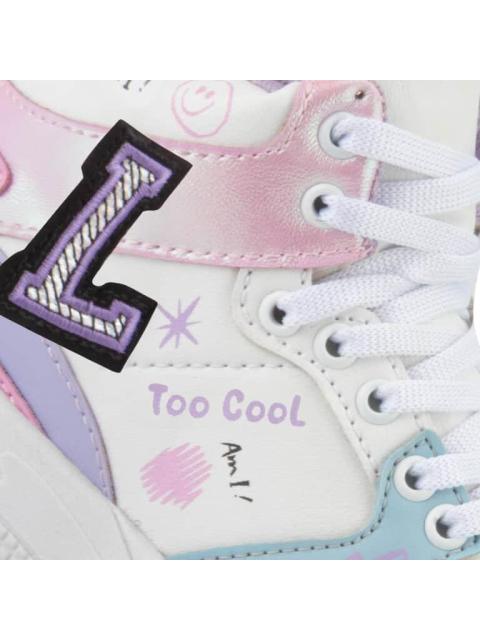 TENIS URBANO KIT BOTA CHOCLO UNICORNIO LUCES BLANCO URBAN SHOES - Imagen 7