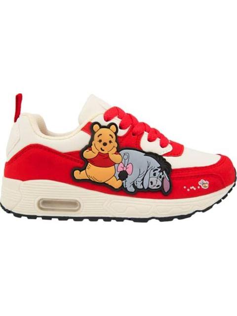 TENIS URBANO PARCHE WINNIE LUCES ROJO WINNIE THE POOH