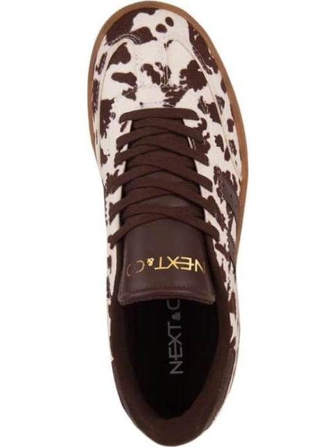 TENIS URBANO PRINT VACA FRANJAS CAFE NEXT CO - Imagen 3