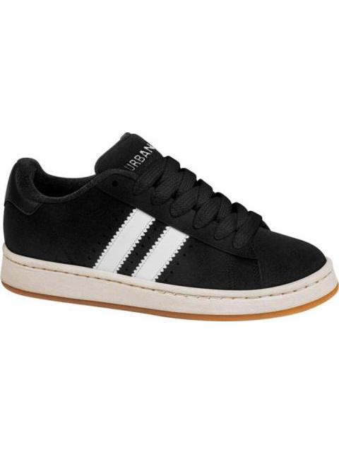 TENIS URBANO SKATE COLEGIAL BLANCO/NEGRO URBAN SHOES - Imagen 2