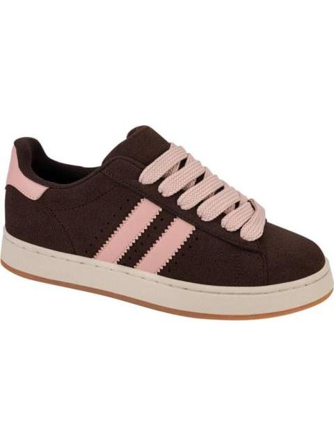 TENIS URBANO SKATE COLEGIAL LEOPARDO CAFE URBAN SHOES - Imagen 2
