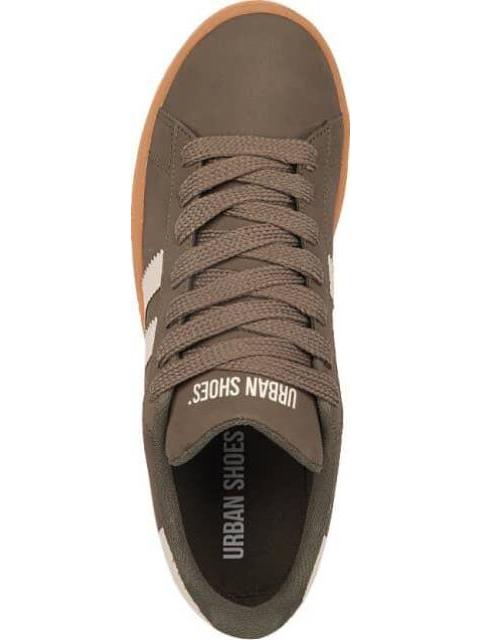 TENIS URBANO SKATE COLEGIAL VERDE CAMUFLAJE URBAN SHOES - Imagen 3