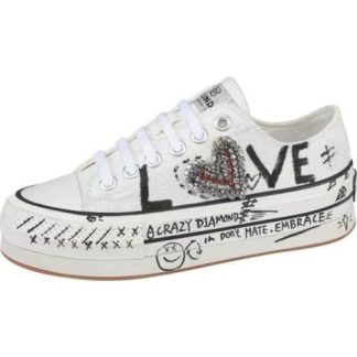 TENIS URBANO VULCANIZADO BLANCO BELINDA PEREGRIN