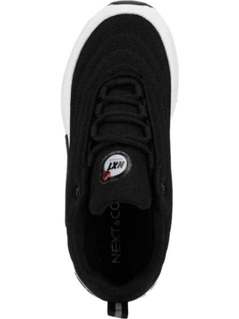TENIS VALVULA DE AIRE DEPORTIVO CASUAL BLANCO/NEGRO NEXT CO - Imagen 3