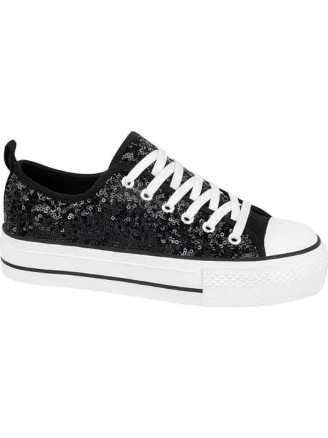TENIS VULCANIZADO NEGRO BELINDA PEREGRIN - Imagen 2