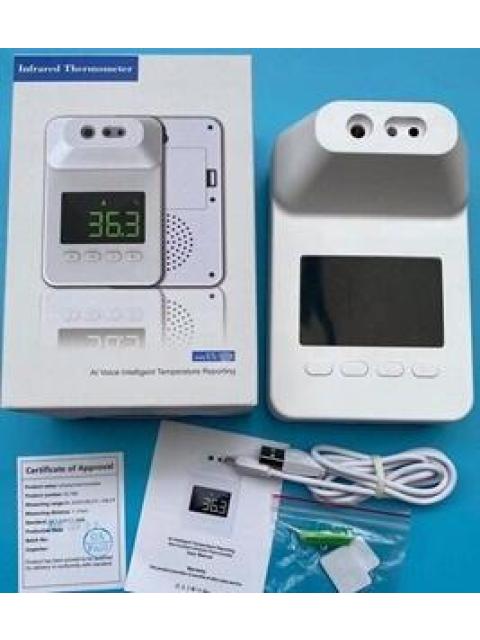 TERMOMETRO DE PARED KSA MODELO K3S; INCLUYE CABLE DE CARGA MICRO USB MANUAL DE USO. -GARANTIA DE 4 MESES- - Imagen 3