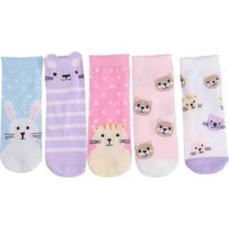 TINES ANIMALITOS SET DE 5 PARES UNITALLA MULTICOLOR HELLODREAM