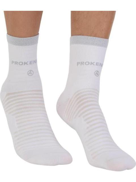 TINES DEPORTIVOS LARGOS SET DE 2 PARES UNITALLA BLANCO PROKENNEX