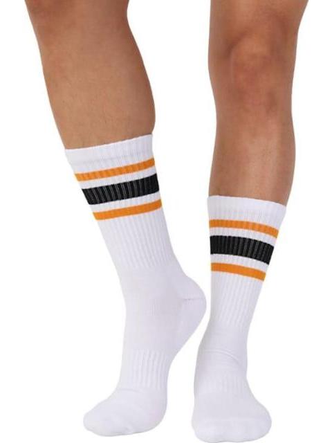 TINES DEPORTIVOS LARGOS SET DE 4 PARES UNITALLA BLANCO KEBO - Imagen 2